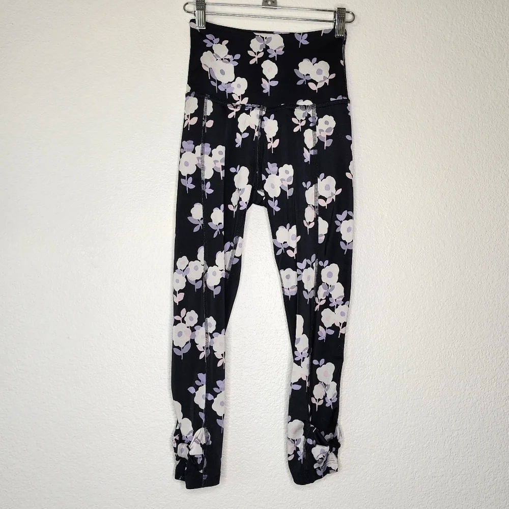 Kate Spade x Beyond Yoga Floral High Waisted Leggings S